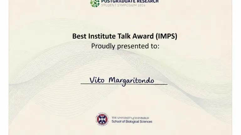 best talk award