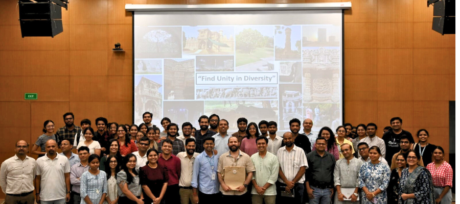 Dr. Adolfo Mejia Montero after his presentation to academic staff at the GBU campus