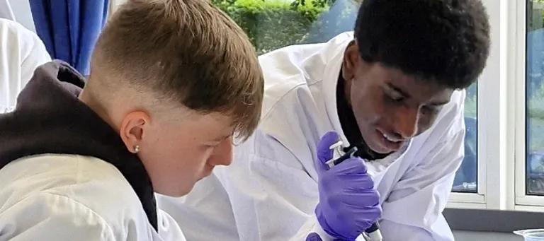 Public engagement workshop with school pupils