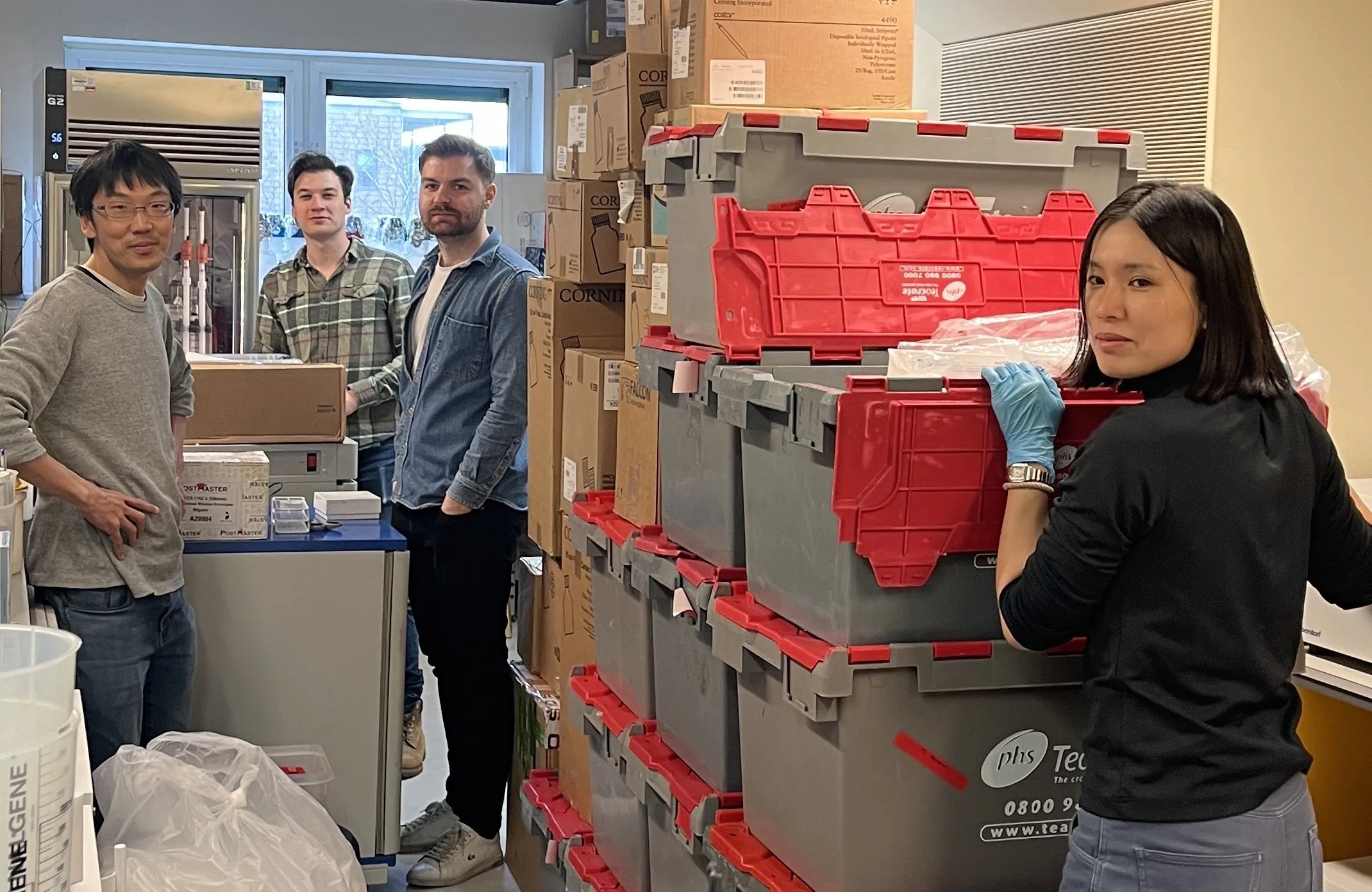 Lab relocation photo