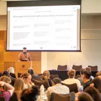 Image of Dave Blackbell presenting