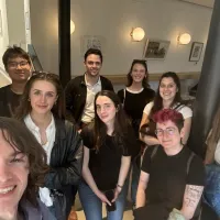 Selfie of the student group