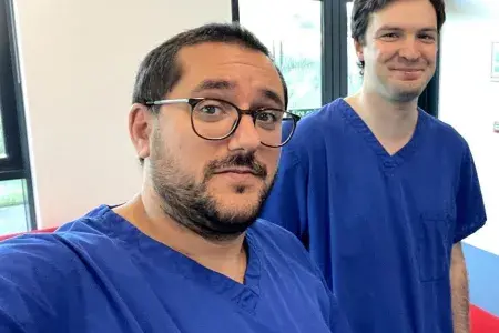 Picture of Giovanni Stracquadanio and Matthias Dierick