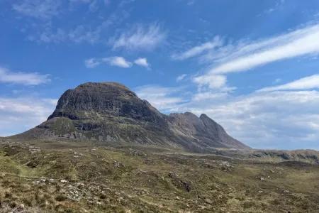 Mountain in the Scottish Highlands