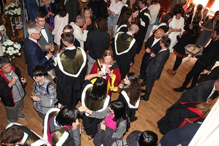 Reception at 2018 Graduation