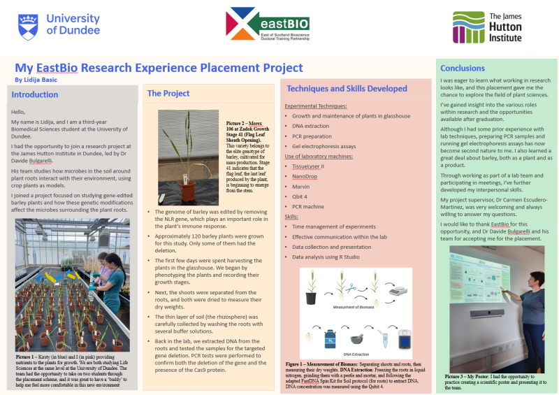 Lidija Basic EastBio 2024 REP Project Report