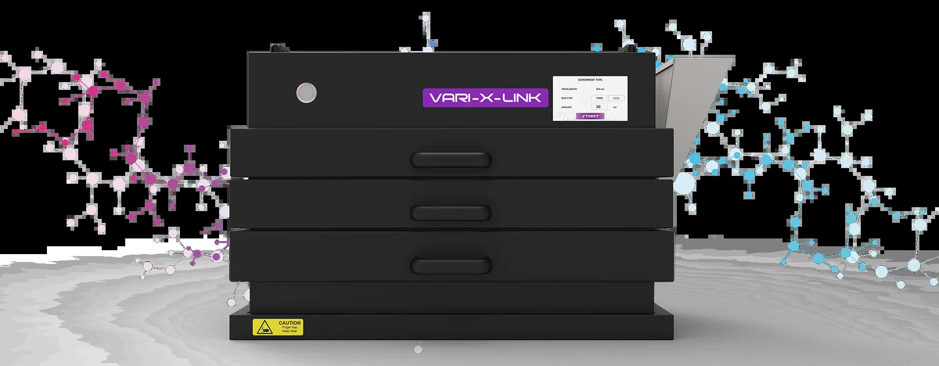 Graphic image of the Vari-X-linker UV cross-linker