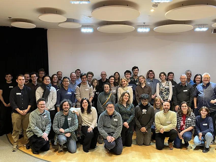 Group photo of delegates at non seed plant meeting
