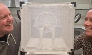 Drs Aidan O’Donnell and Petra Schneider have been awarded the Tam Dalyell Prize