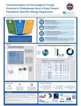 scientific poster presenting scientific findings