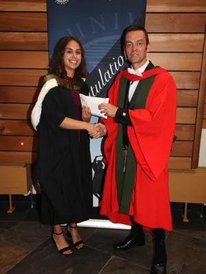 Rudd at 2017 Graduation