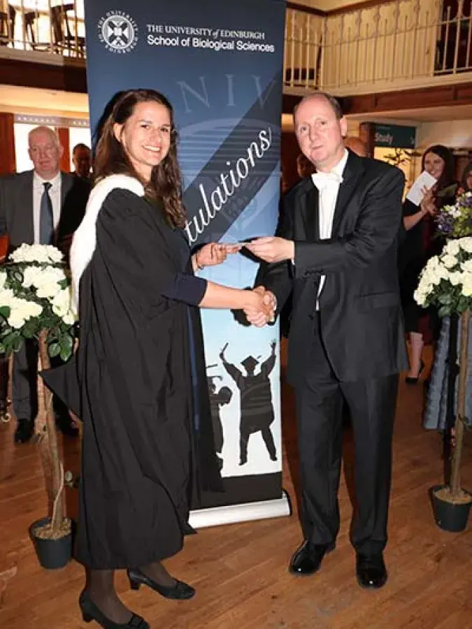 Hartinger at 2018 Graduation
