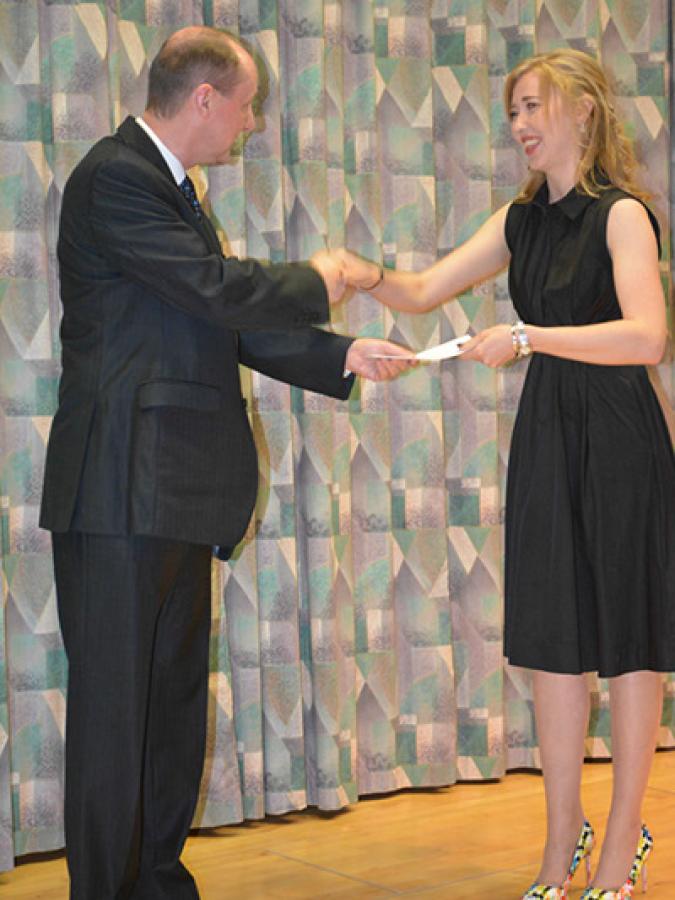 Tebay at 2016 Graduation