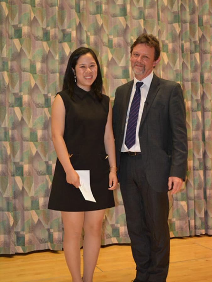 Mok at 2016 Graduation