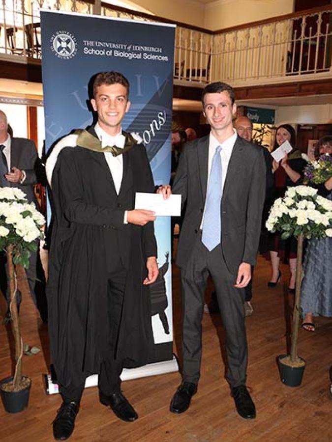 Sayers at 2018 Graduation
