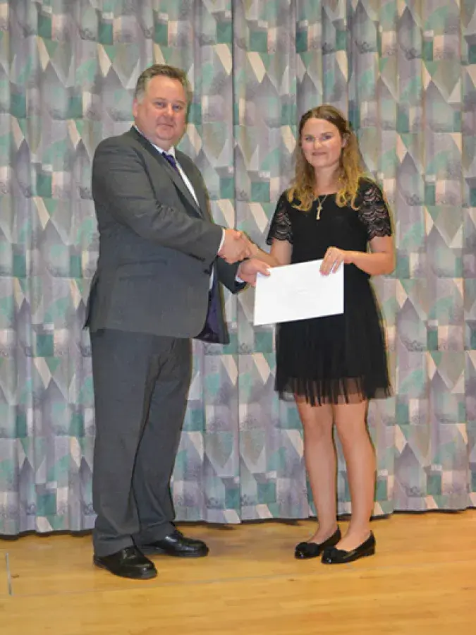 Macdonald at 2016 Graduation