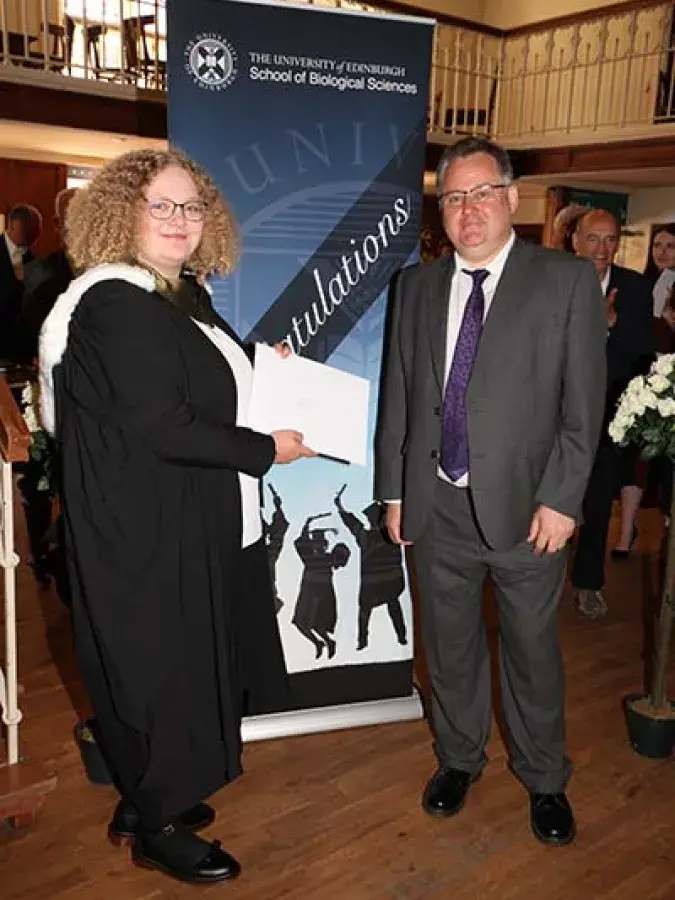 Mayr at 2018 Graduation