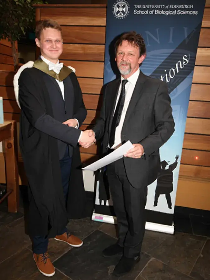 Andriuskevicius at 2017 Graduation
