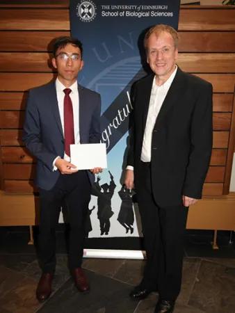 Leung at 2017 Graduation