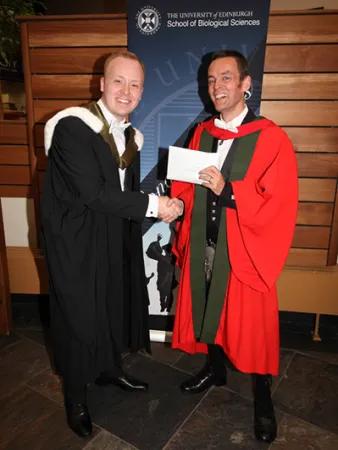 Weir at 2017 Graduation