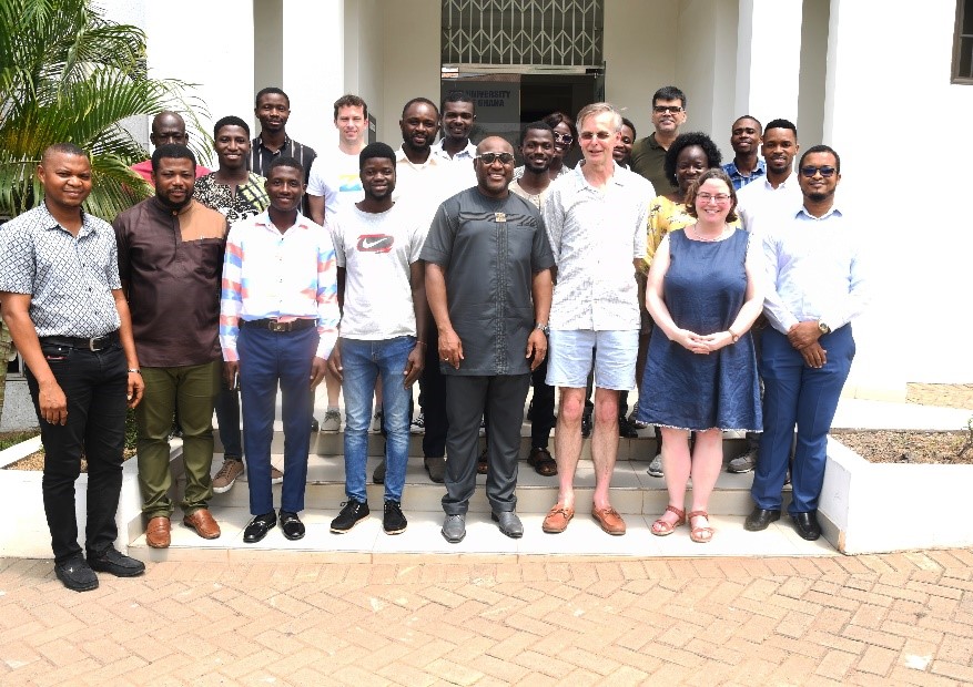 image of researchers in Ghana