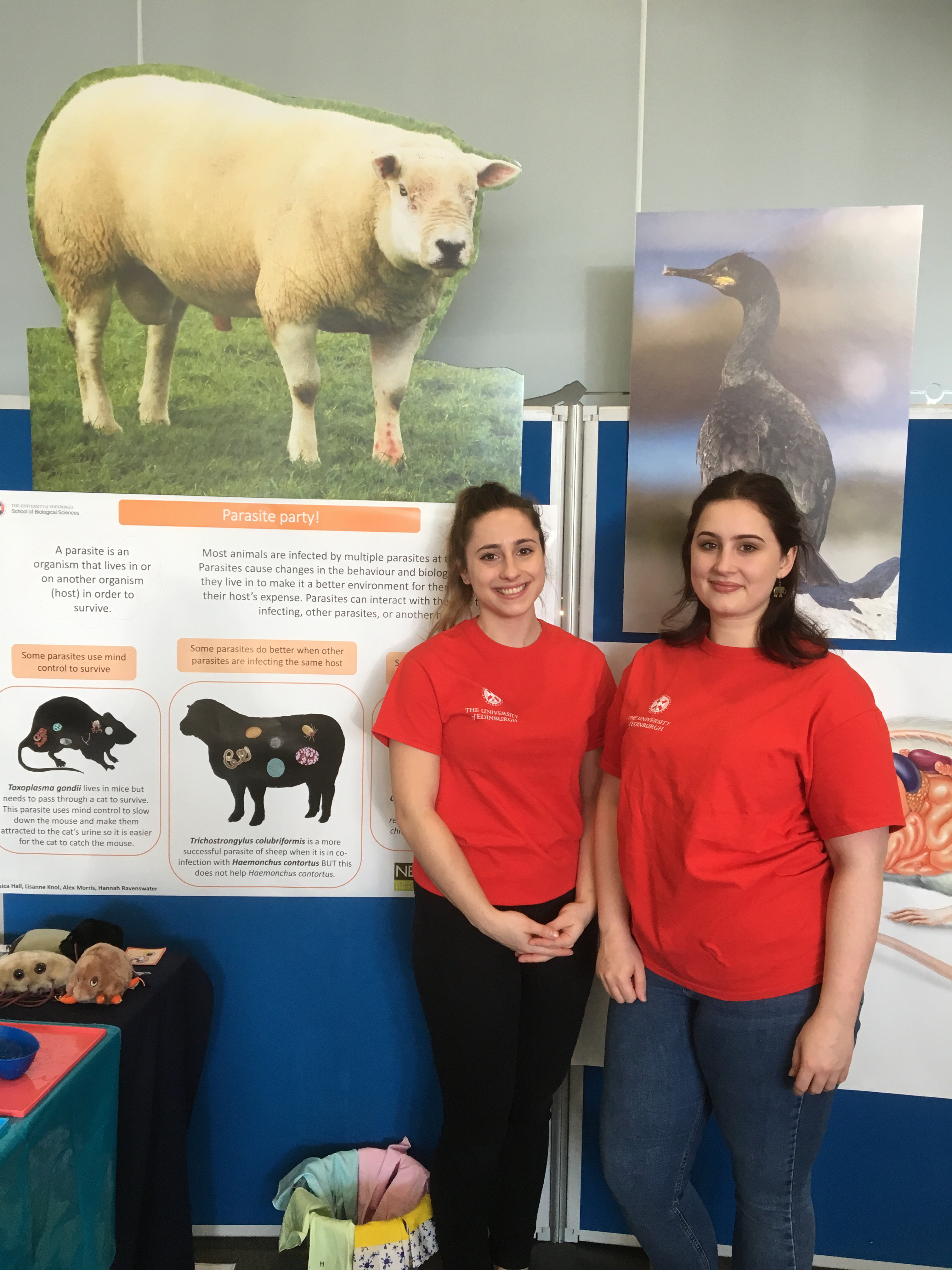  Grace and Caitlin at the Science Festival