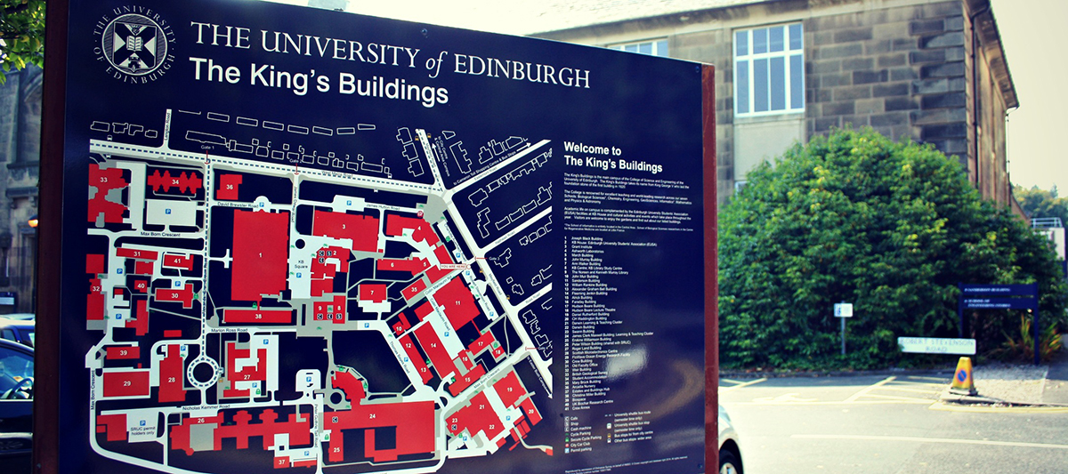 Map of Kings Buildings
