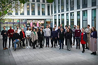 Group photo of the venture builder incubator programme participants