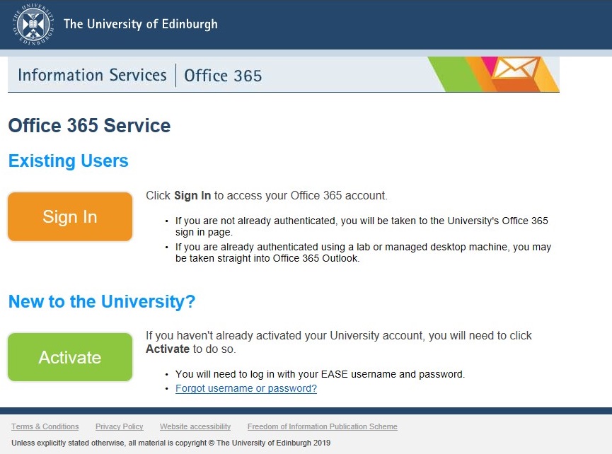 Activate office365